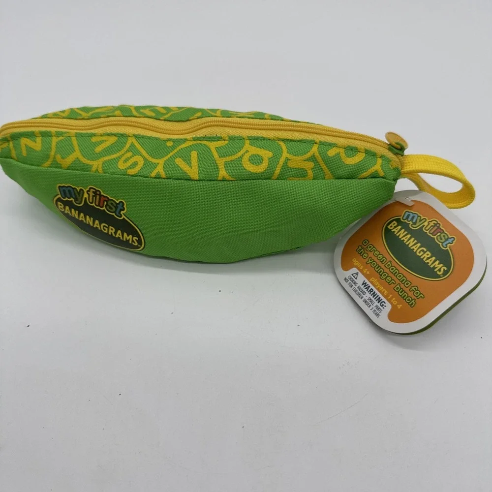 My First Bananagrams Word Tile Game Young Reading Skills Letters Educational New